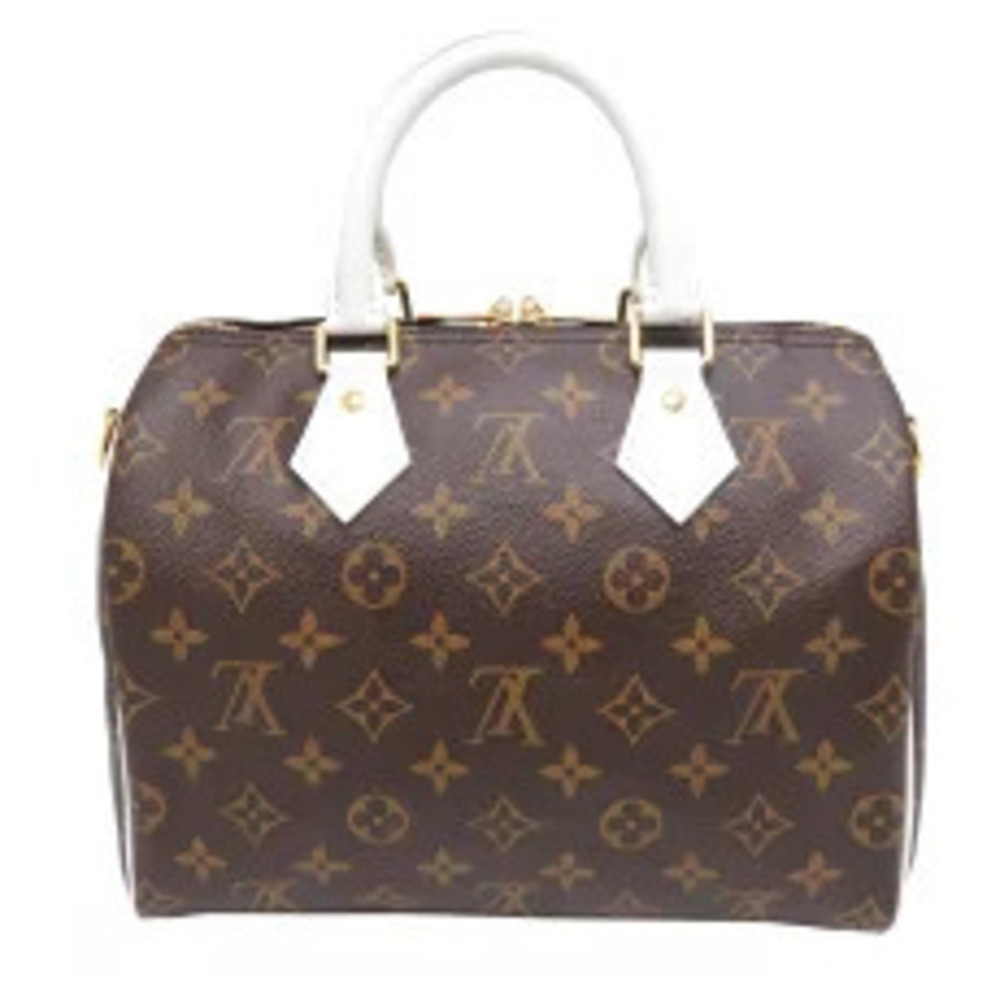 Louis Vuitton Speedy Bandouliere Handbag Monogram White - Picture 2 of 6